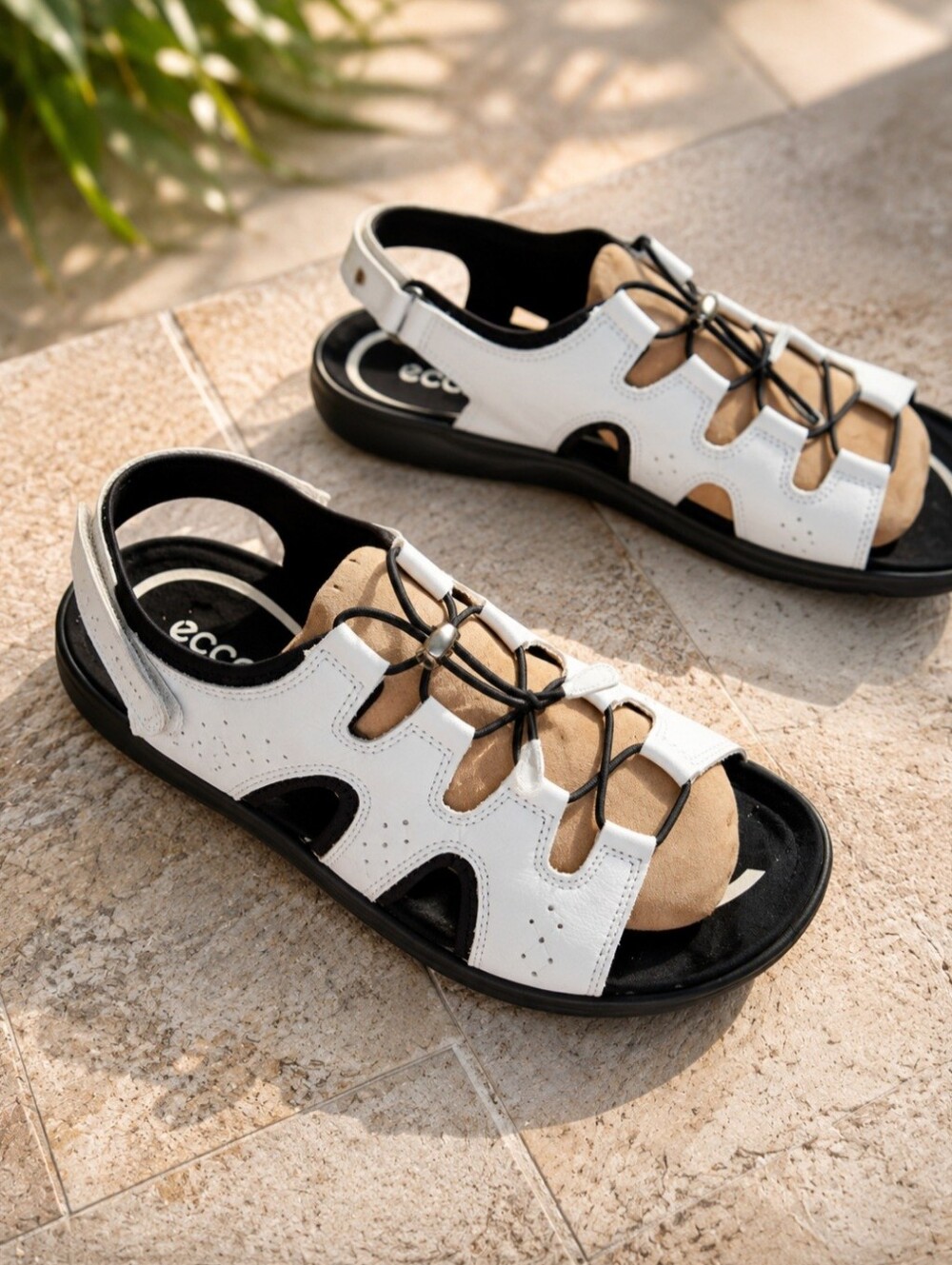 ECCO Offroad Roam Women's Leather Fisherman Sandal Size 8 - Picture 3 of 11